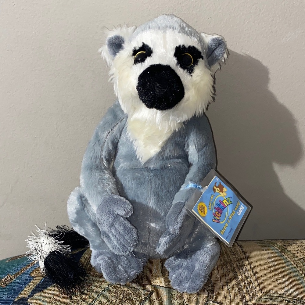 Webkinz Sealed Code Ringtailed Lemur HM369 NWT